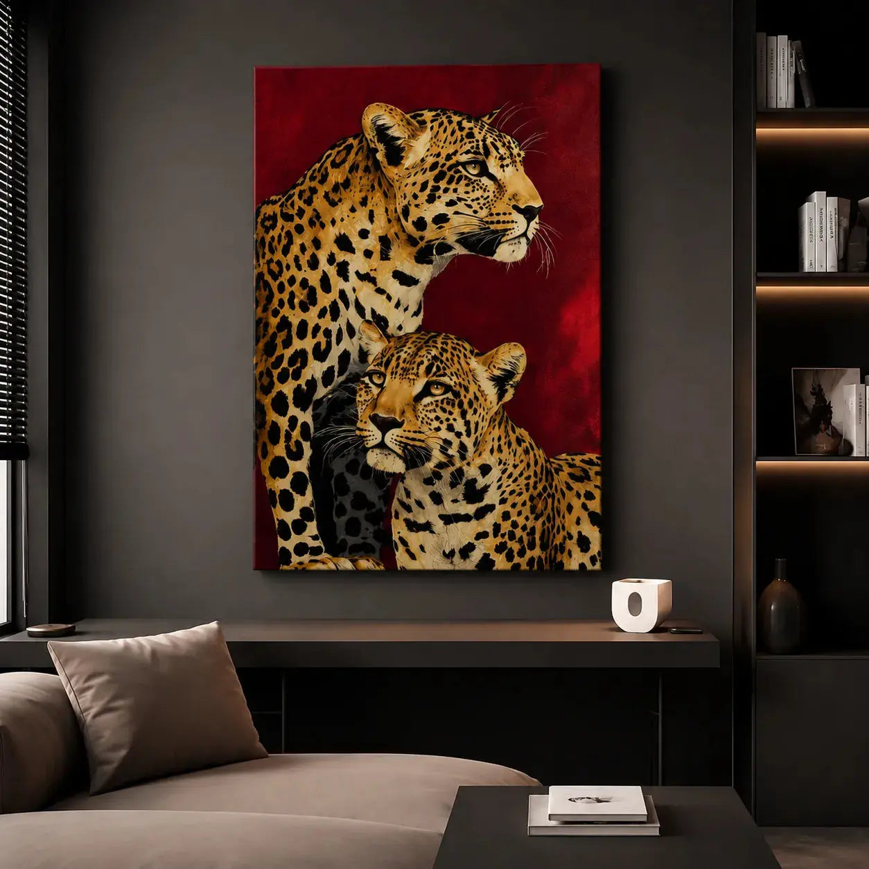 Leopard Royale | Designer Canvas for Luxury Homes