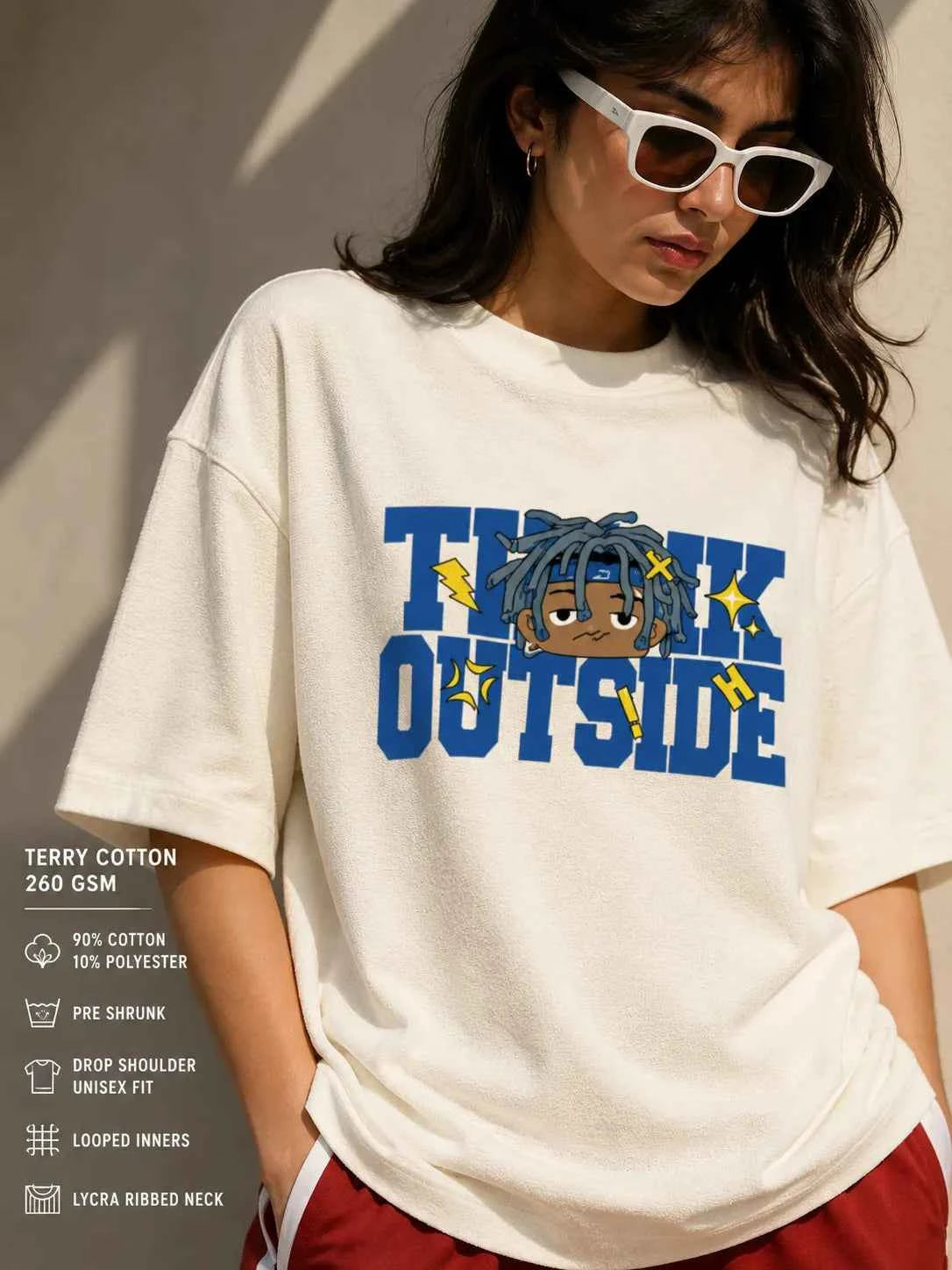 Think Outside™ Oversized Terry Cotton