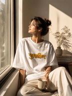 Musafir Oversized T-Shirt – 260 GSM Premium Terry Cotton |