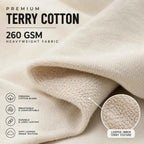 No Discipline™ Oversized Terry Cotton T-Shirt
