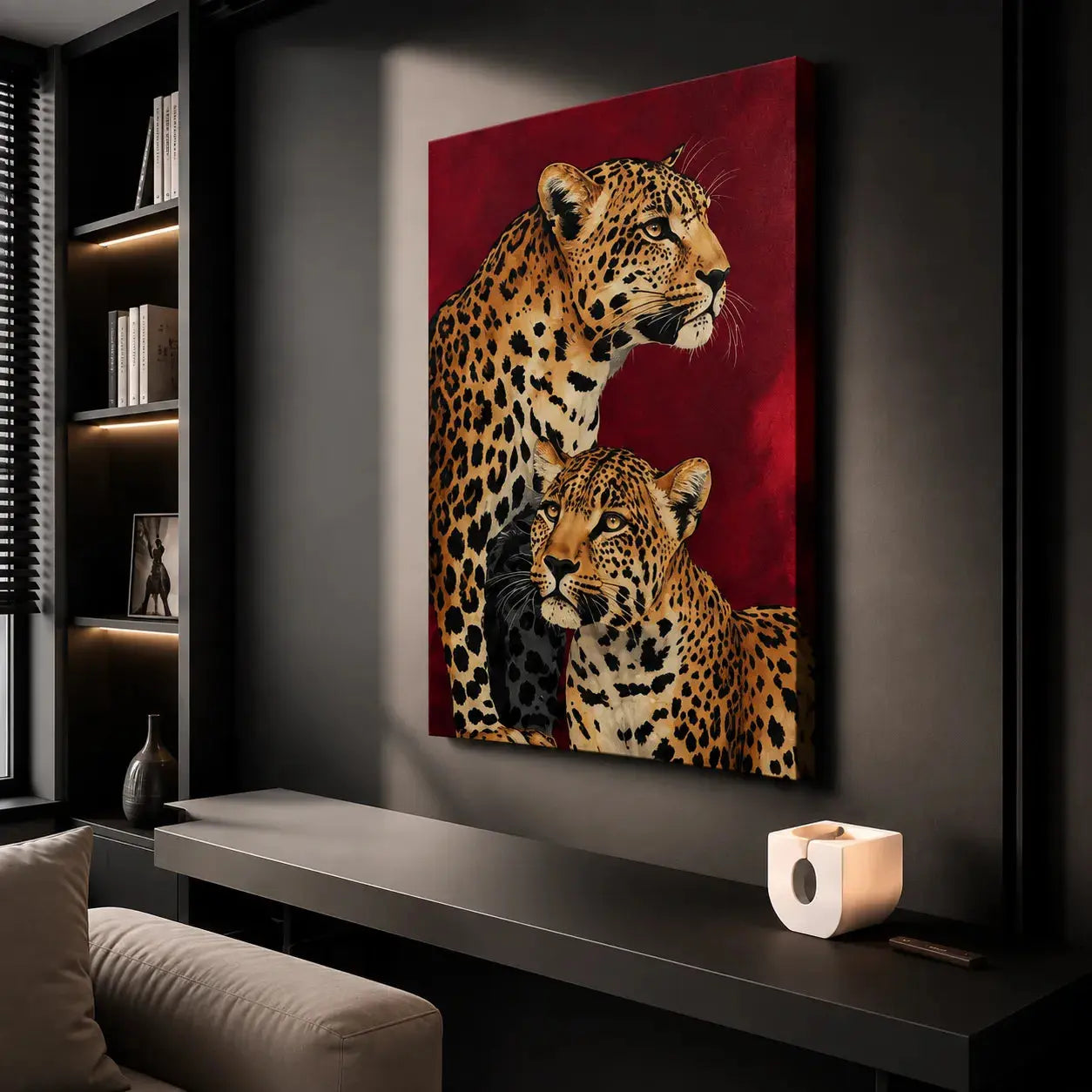 Leopard Royale | Designer Canvas for Luxury Homes
