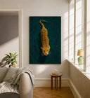 Majestic Leopard Canvas Wall Art – 20x30 Inch