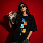 Just Be Decisive Oversized T-Shirt – 260 GSM Premium Terry Cotton