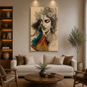 Divine Krishna Canvas Wall Art – Premium 20x30 Inch Print My Store 2