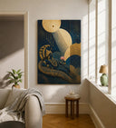 Modern Vishnu Canvas Painting for Office & Living Room |20 Inch X 30 Inch Yomi Living