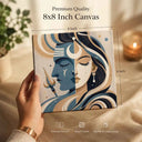 Shiv Shakti™ Abstract Spiritual Canvas Art Yomi Living