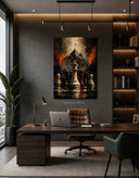 The King’s Gambit™ Premium Canvas Wall Art | 20x30 Luxury Framed Print My Store 2