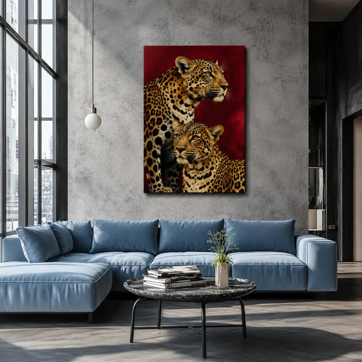Leopard Royale | Designer Canvas for Luxury Homes