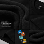 Just Be Decisive Oversized T-Shirt – 260 GSM Premium Terry Cotton