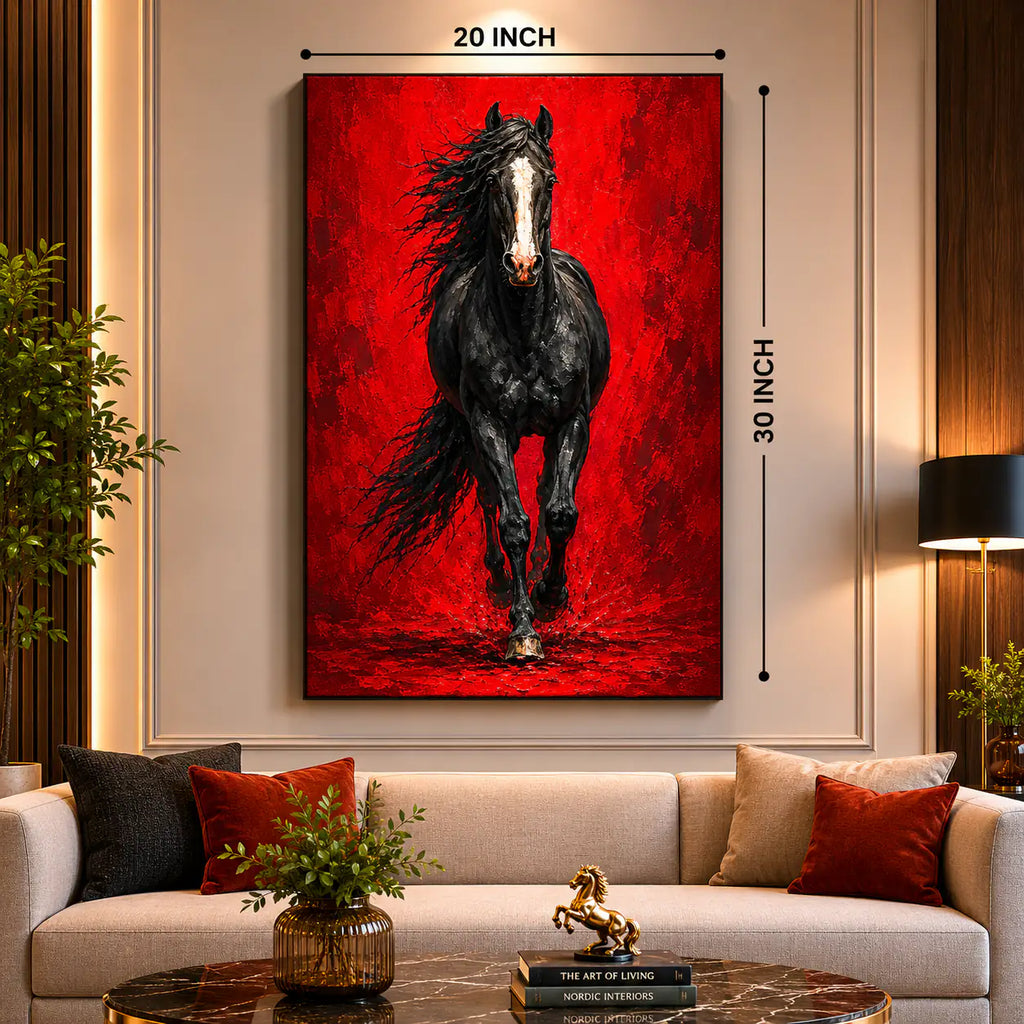 Scarlet™ Canvas Frame Detail | Premium Wooden Frame by Yomi Living