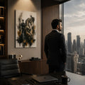 The Sovereign™ – Premium Canvas Wall Art for Leaders | CEO Collection by Yomi Living