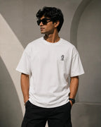 The Knight Oversized Graphic T-Shirt | 160 GSM Supima Cotton | Unisex