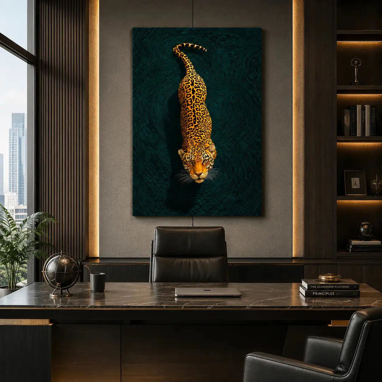 Majestic Leopard™ Frame Depth Detail | Yomi Living