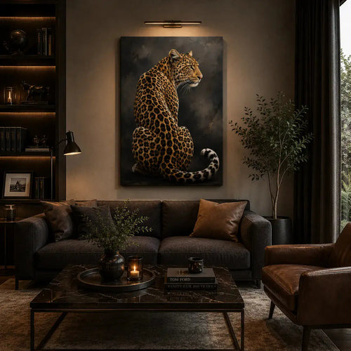 Leopard™ – CEO Edition Premium Canvas Wall Art | 20×30 Inch by Yomi Living